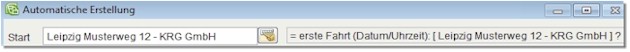 automatische Erstellung