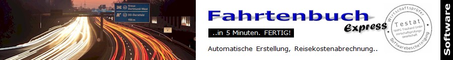 Fahrtenbuch in 5 Minuten. FERTIG! 
